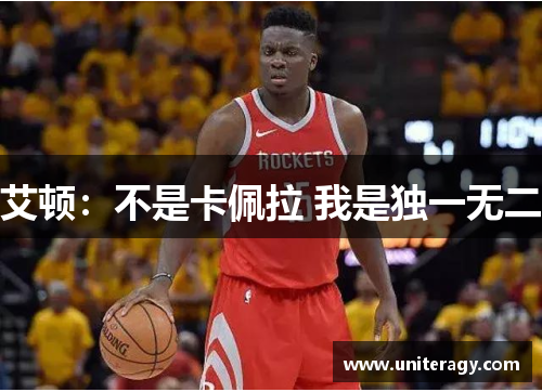 艾顿：不是卡佩拉 我是独一无二